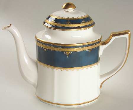 Solemn Sapphire Tea/Coffee Pot & Lid