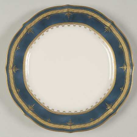 Solemn Sapphire Bread & Butter Plate