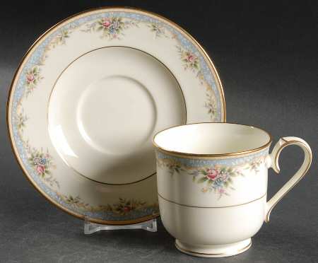 Southhaven Footed Cup & Saucer Set
