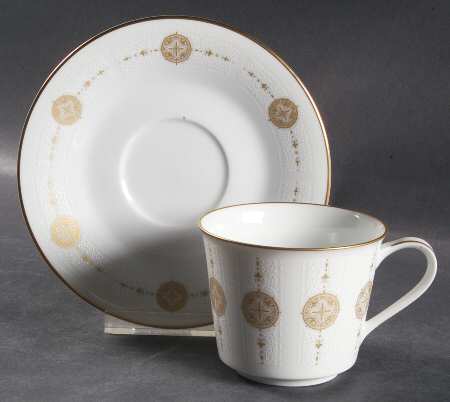Sovereign (6808) Footed Cup & Saucer Set