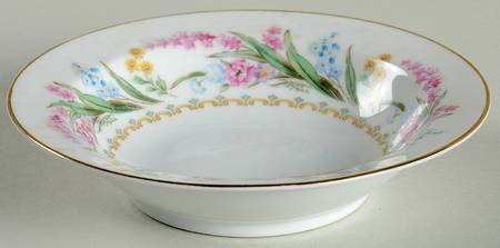 Spring Blossom Rim Fruit/Dessert (Sauce) Bowl