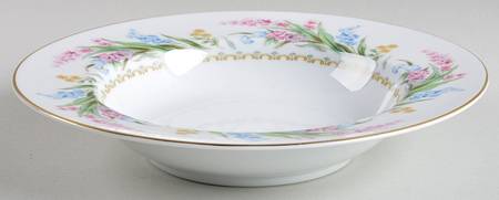 Spring Blossom Rim Soup Bowl