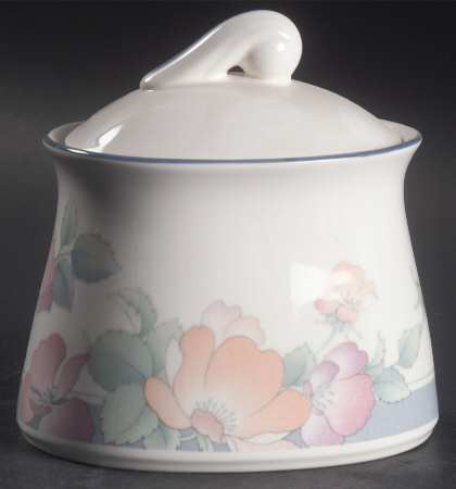Spring Blush Sugar Bowl & Lid