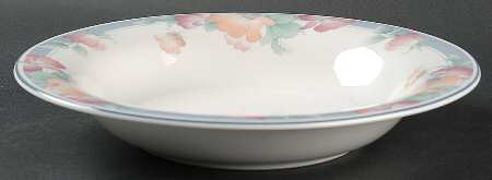 Spring Blush Large Rim Soup Bowl