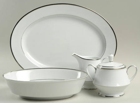 Spectrum (Platinum Rings) 5 Piece Hostess Set