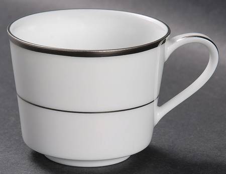 Spectrum (Platinum Rings) Flat Demitasse Cup