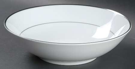 Spectrum (Platinum Rings) 8" Round Vegetable Bowl
