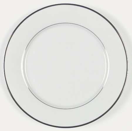 Spectrum (Platinum Rings) Dinner Plate