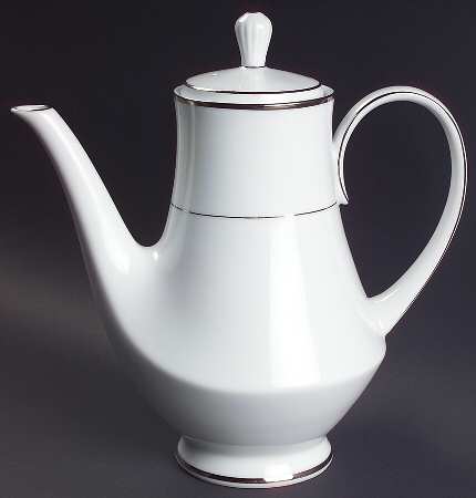 Spectrum (Platinum Rings) Coffee Pot & Lid