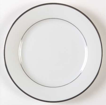 Spectrum (Platinum Rings) Salad Plate
