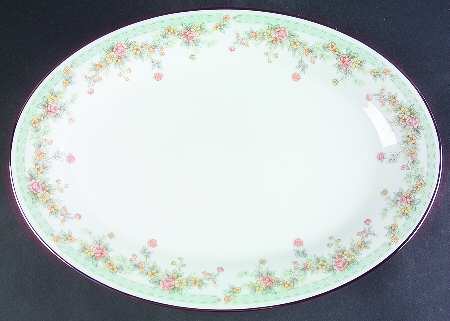 Spring Field 16" Oval Serving Platter
