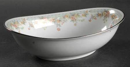 Spring Field 10" Oval Vegetable Bowl