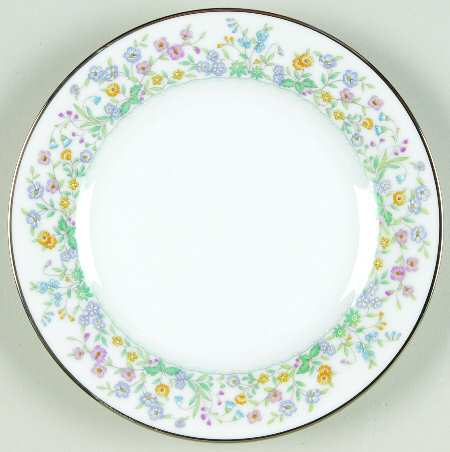 Spring Garden Bread & Butter Plate