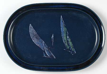 Spinnaker 14" Oval Serving Platter