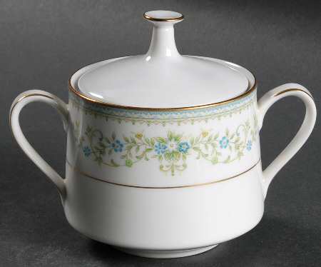 Spring Meadow Sugar Bowl & Lid