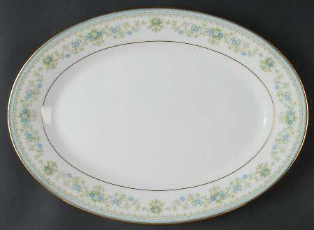 Spring Meadow 12" Oval Serving Platter