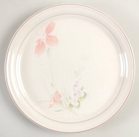 Spring Orchid Salad Plate