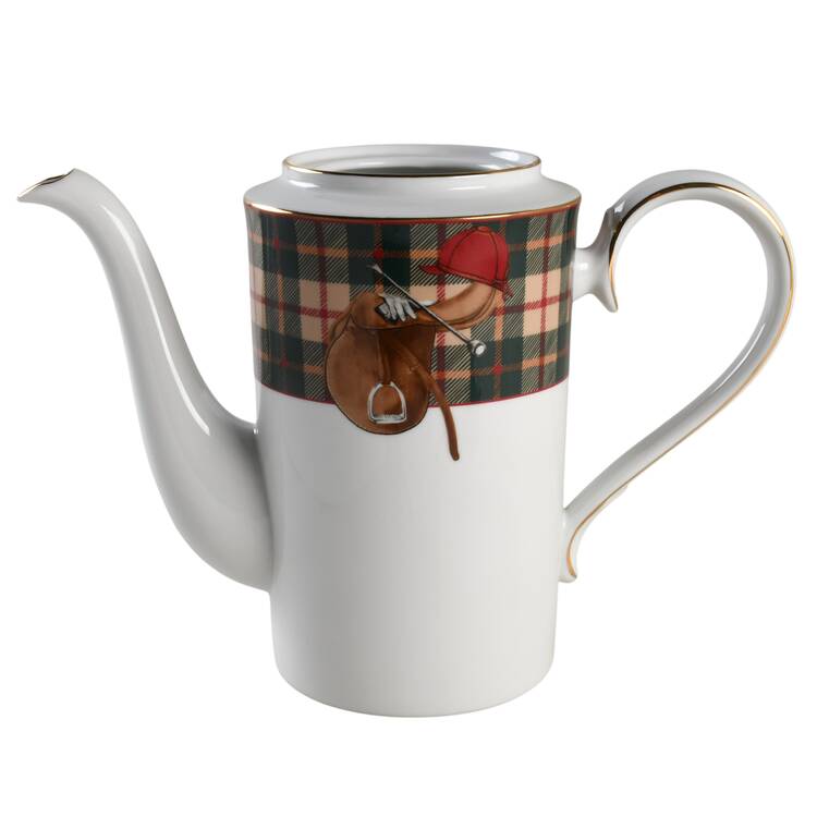 Sports Page Coffee Pot No Lid