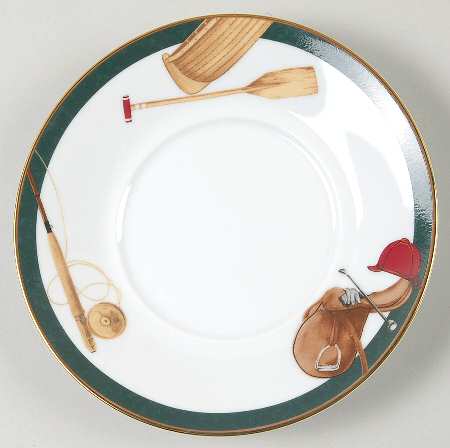 Sports Page Saucer