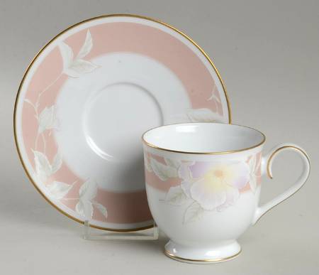 Spring Rhapsody Footed Cup & Saucer Set