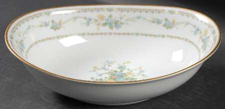 Springlow 10" Oval Vegetable Bowl
