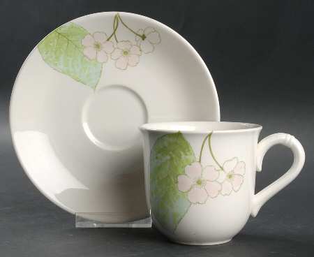 Springtide Flat Cup & Saucer Set
