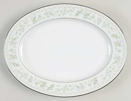 Spring Song 11" Oval Serving Platter