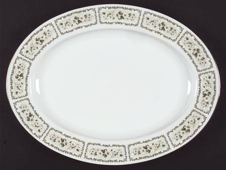 Spring Time 11" Oval Serving Platter
