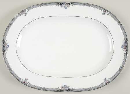 Squirewood 16" Oval Serving Platter