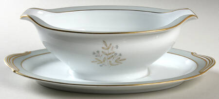 Stafford Gravy Boat with Attached Underplate