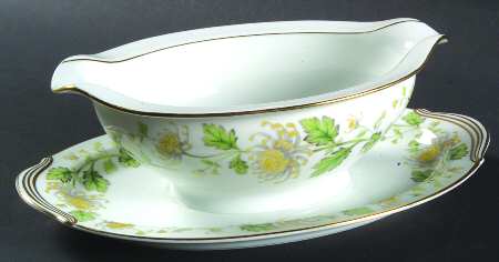Stanford Gravy Boat with Attached Underplate