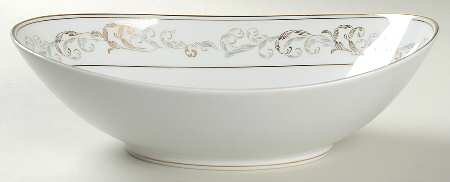 Stanwyck 10" Oval Vegetable Bowl