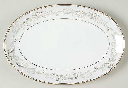 Stanwyck 12" Oval Serving Platter