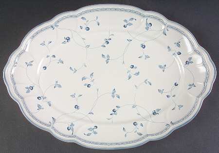 Strawberry Delight 16" Oval Serving Platter by Noritake
