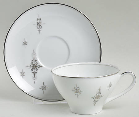 Stella Flat Cup & Saucer Set