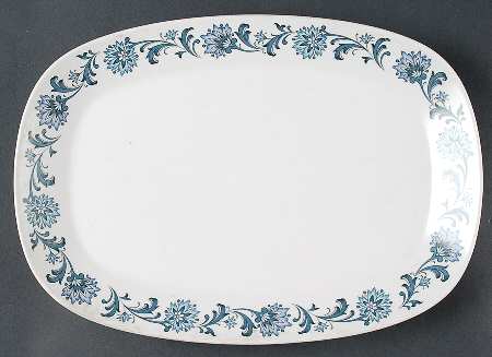 Stephanie 13" Oval Serving Platter