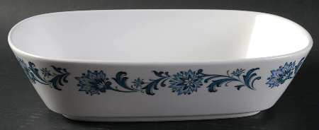 Stephanie 9" Oval Vegetable Bowl