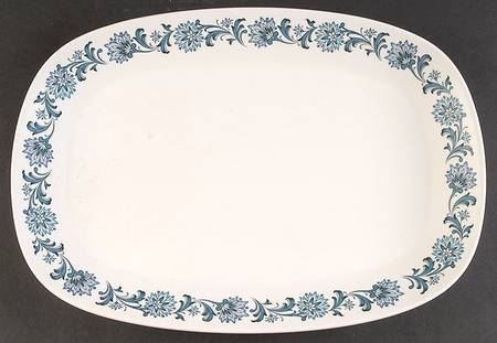 Stephanie 15" Oval Serving Platter