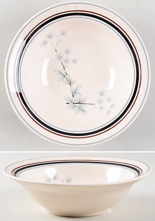 Star Flower Rim Cereal Bowl