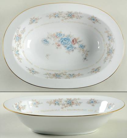 Stockbridge 10" Oval Vegetable Bowl