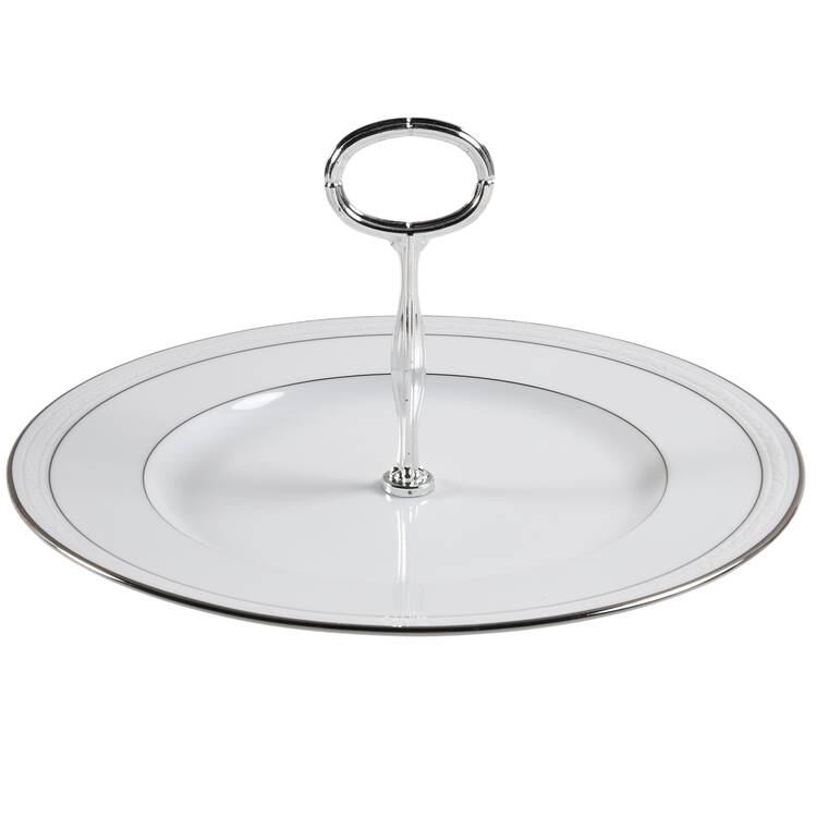 Stoneleigh Round Serving Plate with Center Handle (Dp) Hc