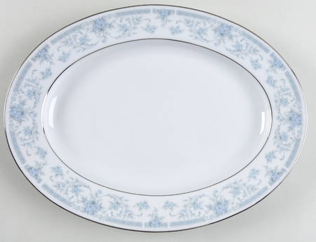 String of Pearls 11" Oval Serving Platter