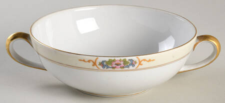 Strathmore Flat Cream Soup Bowl