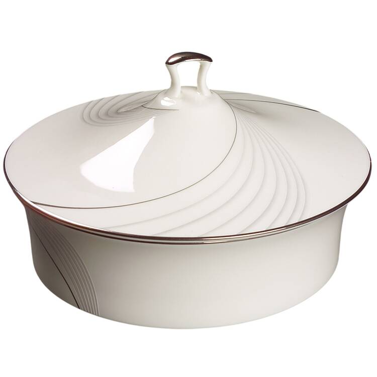 Sterling Tide Large Round Covered Vegetable