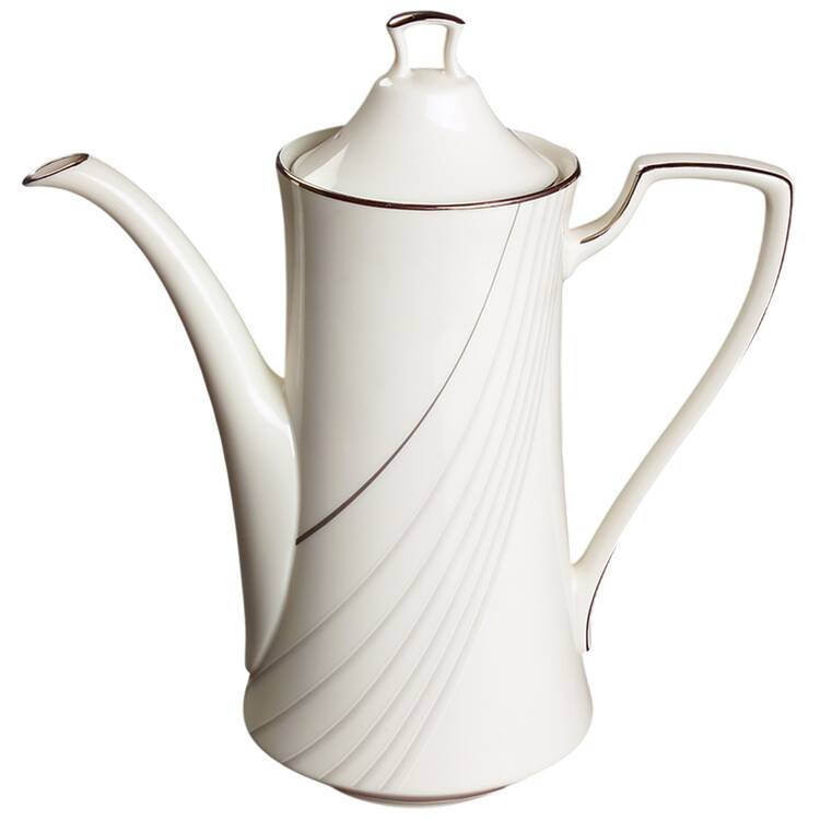 Sterling Tide Coffee Pot & Lid
