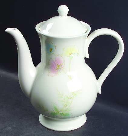 Summer Blossom Coffee Pot & Lid