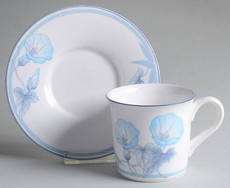 Summer Dreams Flat Cup & Saucer Set