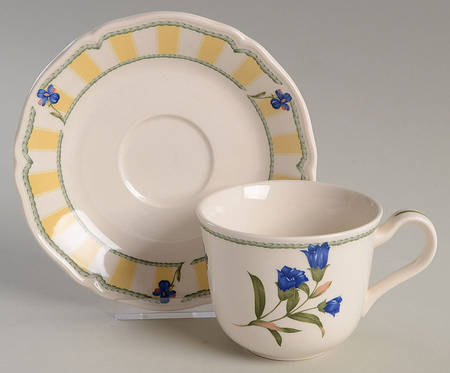 Summer Estate (Ireland) Flat Cup & Saucer Set