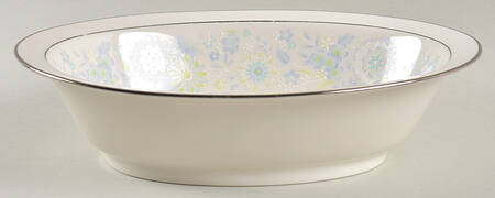 Summer Eve 10" Oval Vegetable Bowl