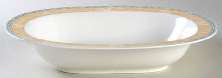 Summer Gold 10" Oval Vegetable Bowl